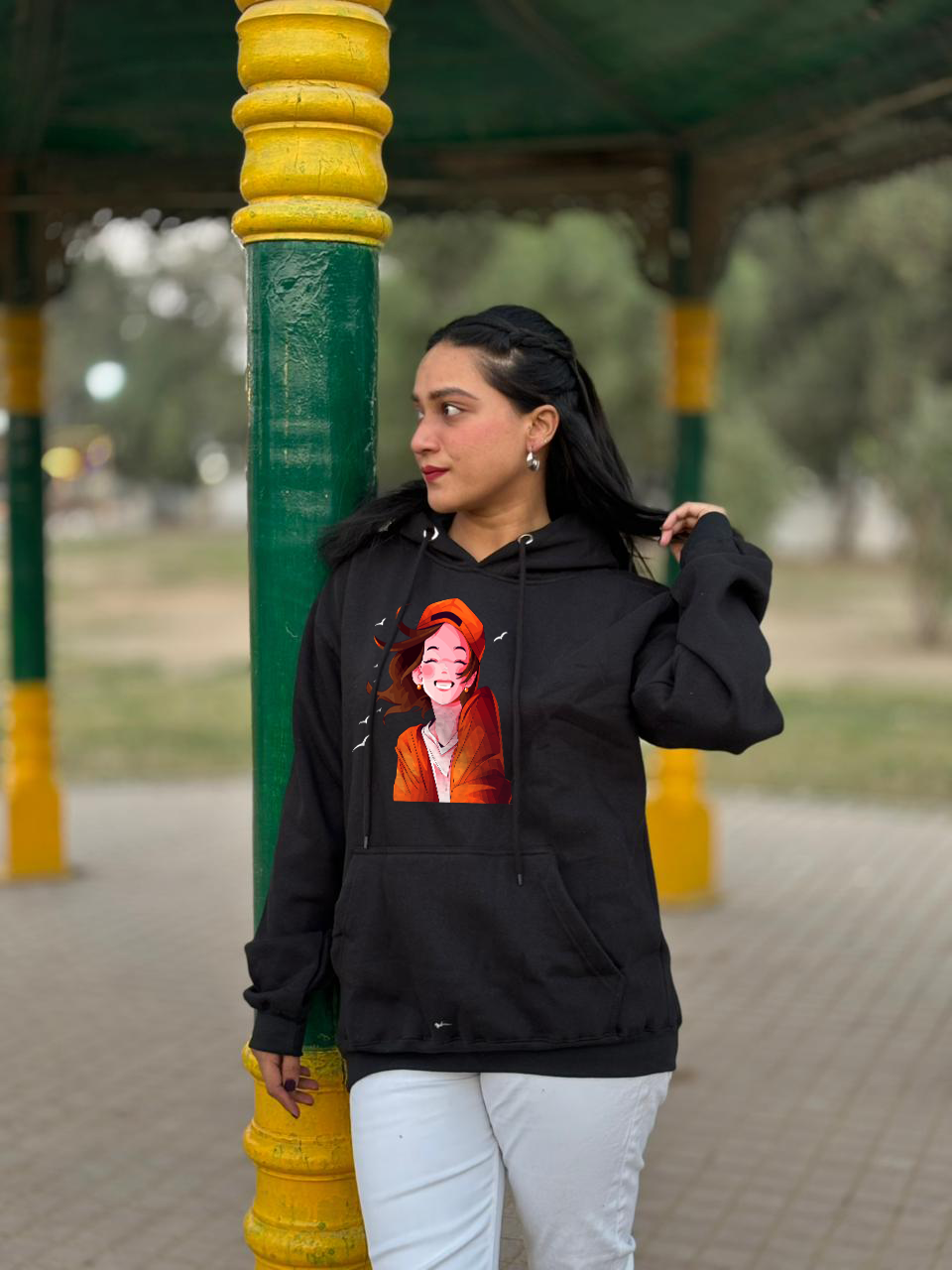 The "Free Spirit" Illustrated Hoodie