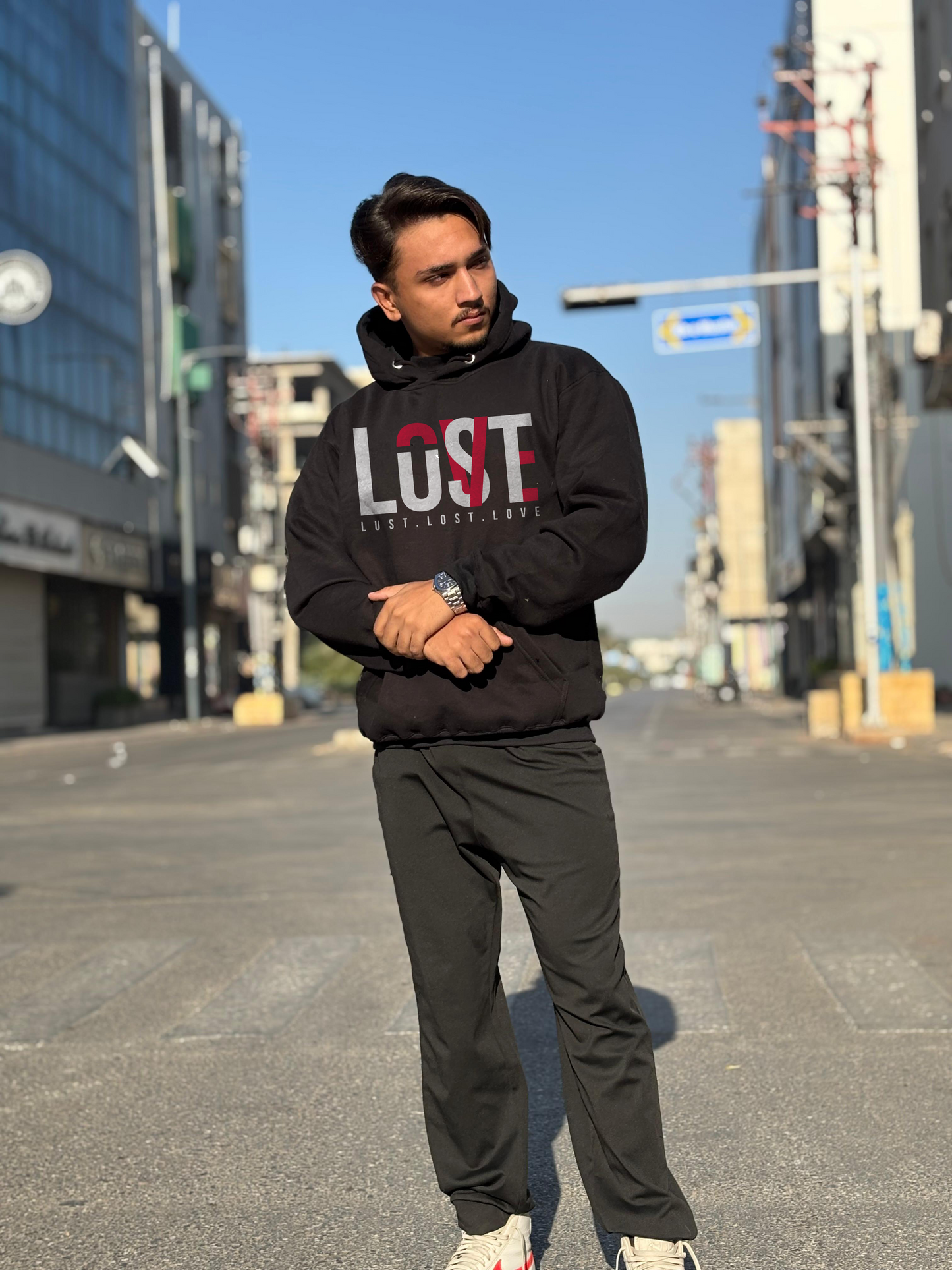 LUST. LOST. LOVE. Wordplay Hoodie