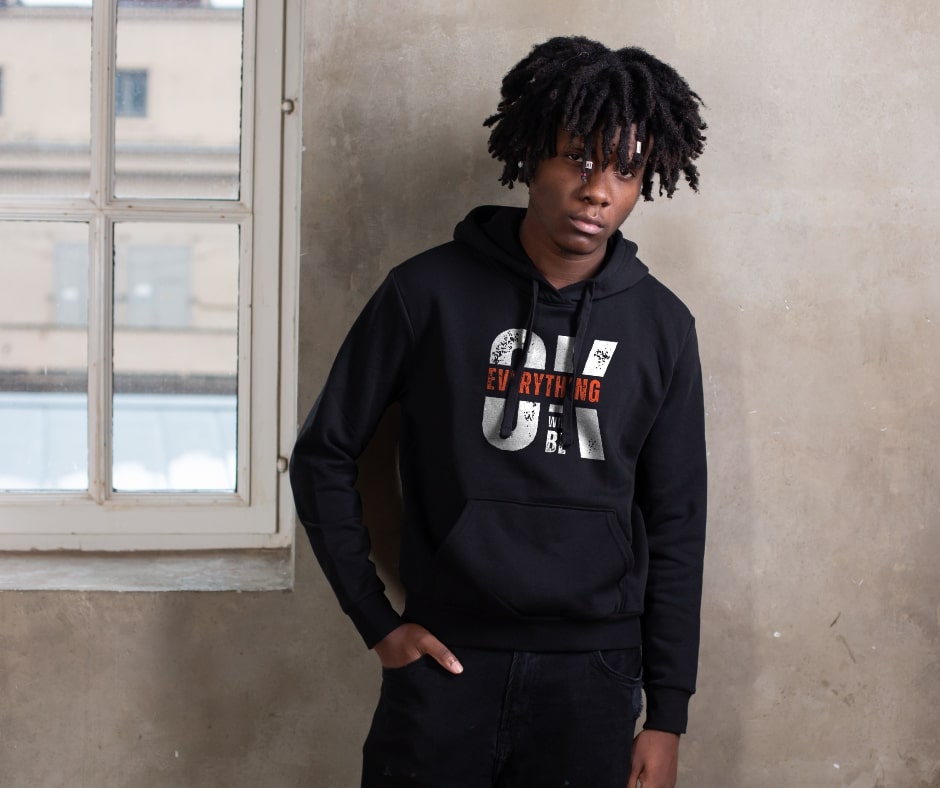 “Everything Will Be OK” Hoodie—where calm energy meets streetwear style.