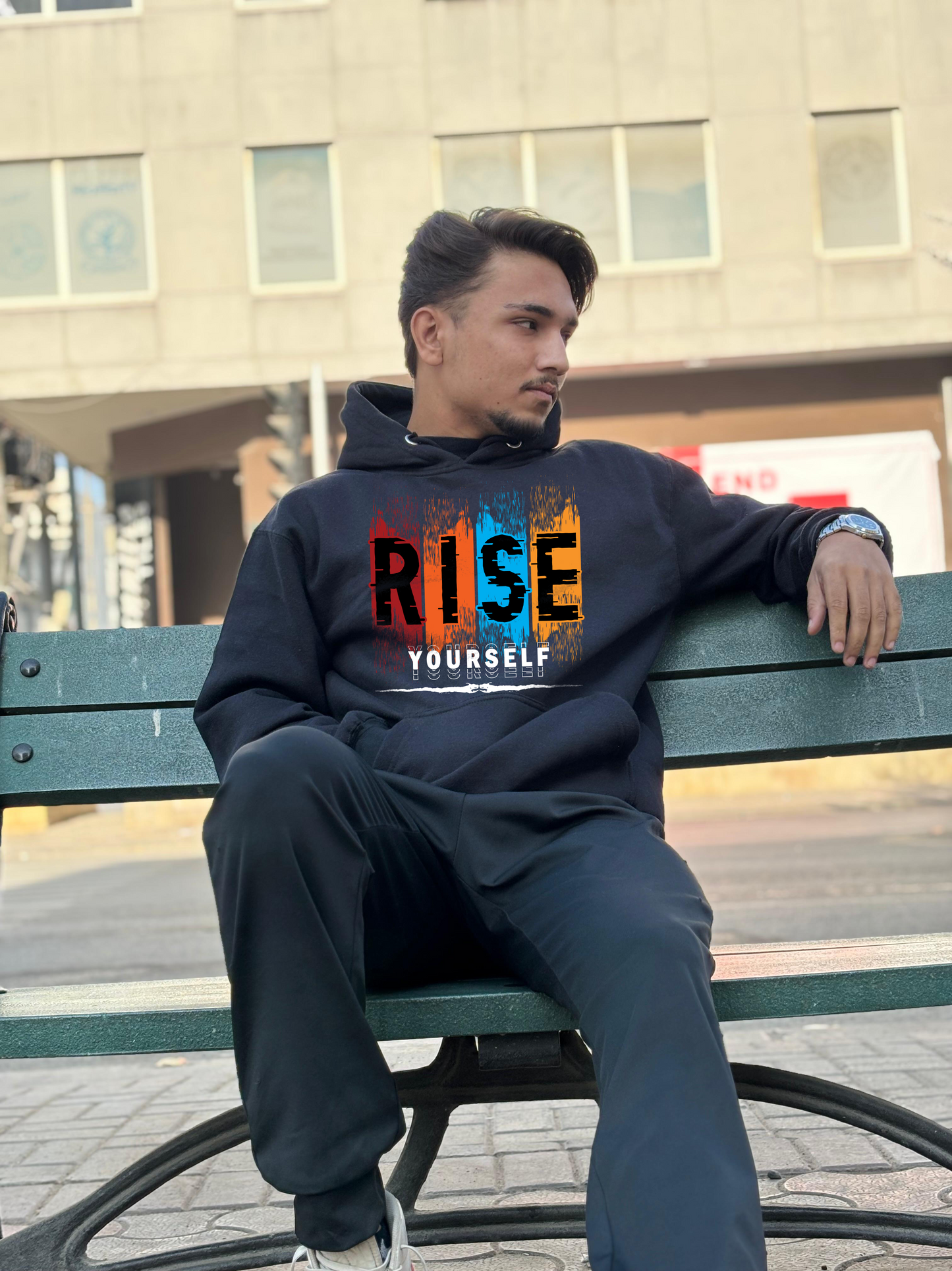 Rise Yourself Motivation Hoodie